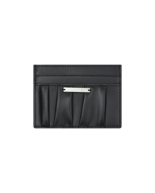 ◆MISEKI SEOUL◆ Pleats card holder BLACK MSK253AC01BK 미세키서울(MISEKI SEOUL) Pleats card holder BLACK - 사이즈