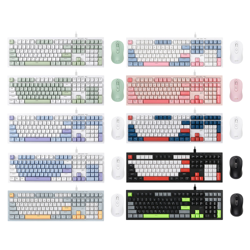 지클릭커(G-CLICKER) 오피스프로 OPS70 사일런스 M RGB 무소음 방수 키보드 마우스 세트 108 - 후기 | 무신사