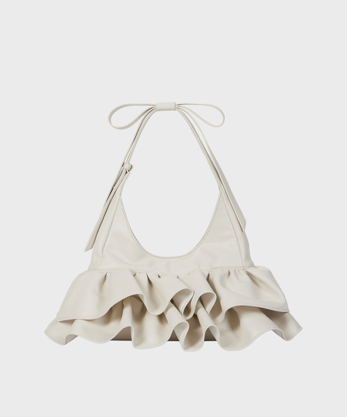 Rivv Ruffle Bag (Ivory)