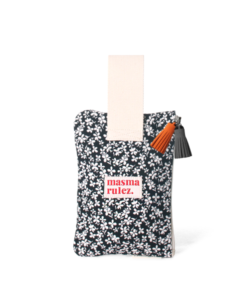 Strap pouch_White flower