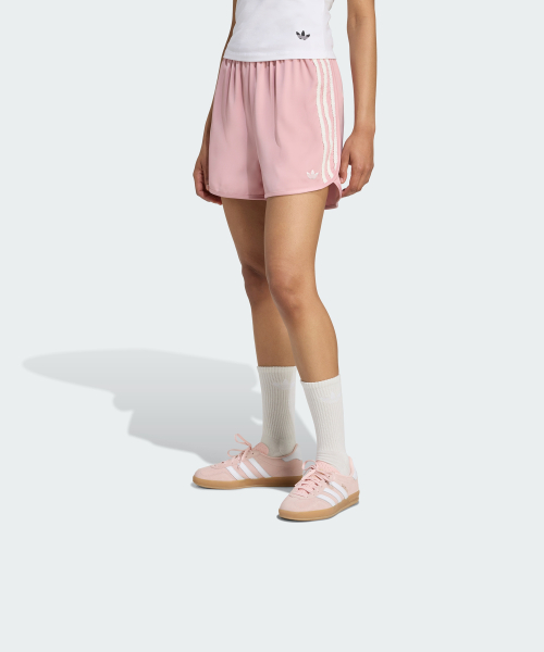 Короткие шорты с рюшами - Light Pink / KC8818
