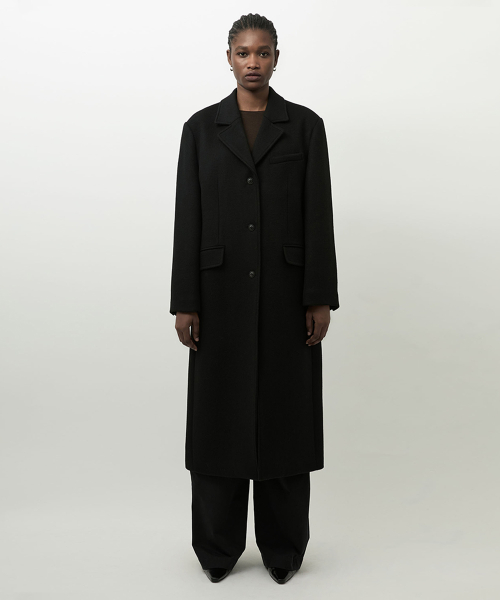 Chesterfield Coat Crow