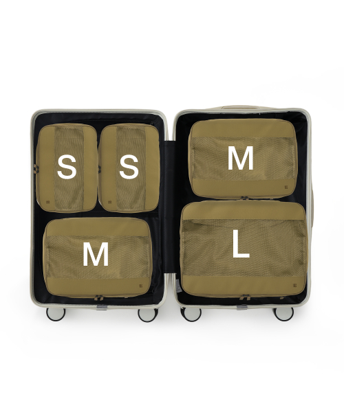 여행 압축 파우치 라이트 S+S+M+M+L