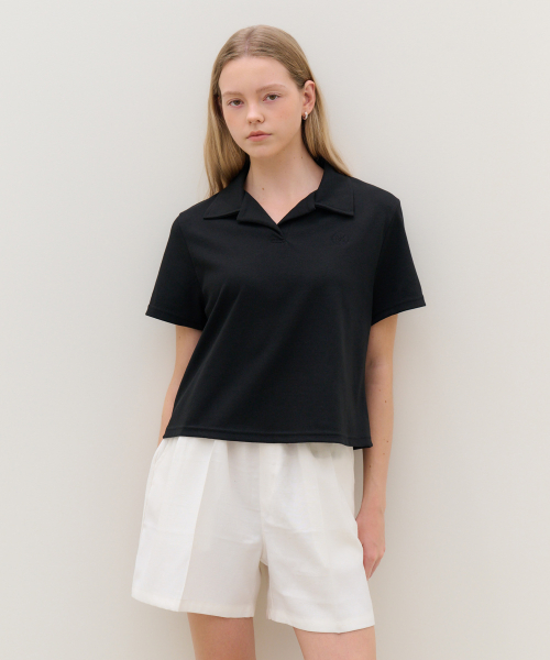 MET Поло с коротким рукавом, Black