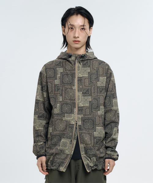 Ветровка из рипстопа Khaki