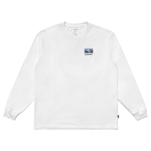 [LAST FRONTIER] 윈터 버킷 라운드 티셔츠 WHITE (MAN)