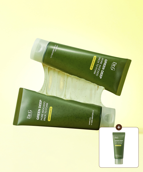 닥터지() [30mL증정]그린 딥 포어 아보카도 팩투 폼 150mLx2개 상품 이미지