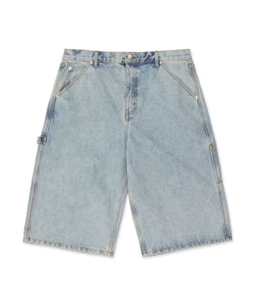 CARPENTER DENIM шорты (длинный & LOOSE посадка) LIGHT синий