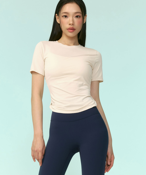 Футболка Air Mesh Side Twist Vanilla Sand XFK2TS1003