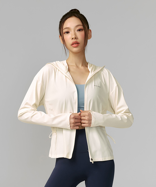 Легкая худи Pale Sorbet XFK2JL1005 с завязками