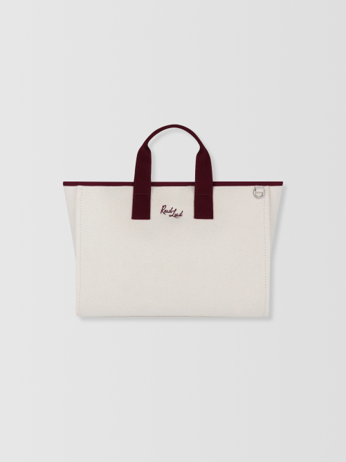 Sandel Canvas Carryall Bag _ burgundy