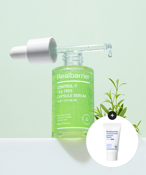 리얼베리어() 컨트롤-T  티트리 캡슐 세럼 30ML (증정 익스트림 크림 25ML) 상품 이미지