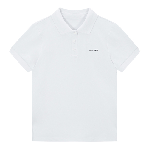 [UWT25015-02] Женское стрейч-поло UPST GOLF, White