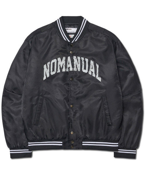 C.A THINSULATE STADIUM JACKET - BLACK