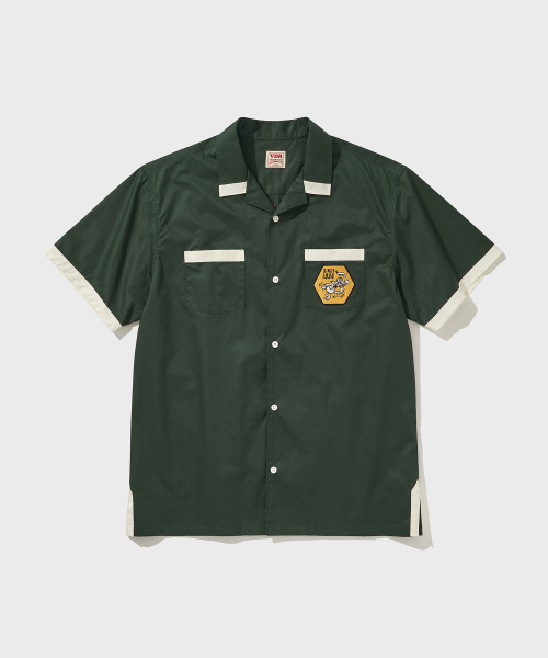 비디알() [디즈니] DONALD TIGER SHIRTS [Deep Green] 상품 이미지