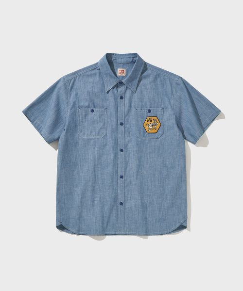 비디알() [디즈니] DONALD 1934 CHAMBRAY SHIRTS [Light Classic] 상품 이미지