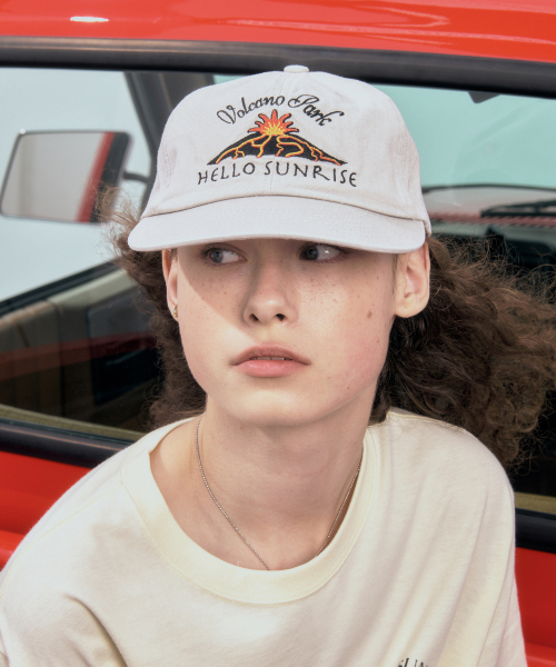 헬로 선라이즈(HELLO SUNRISE) Volcano Logo Relaxed Fit 6P