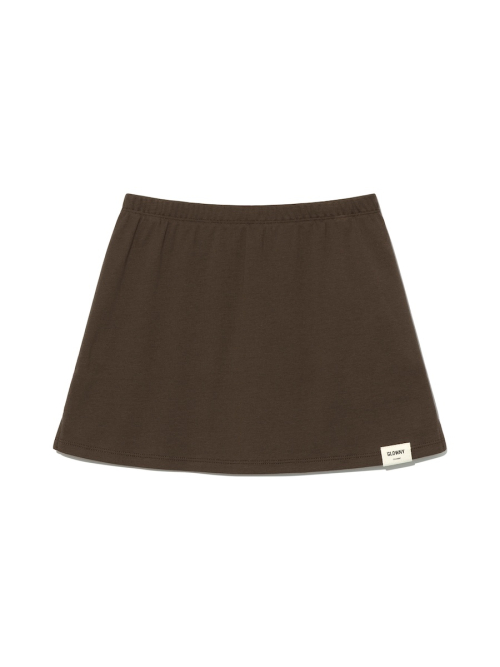 글로니() G CLASSIC MINI SKIRT (CHOCO) 상품 이미지