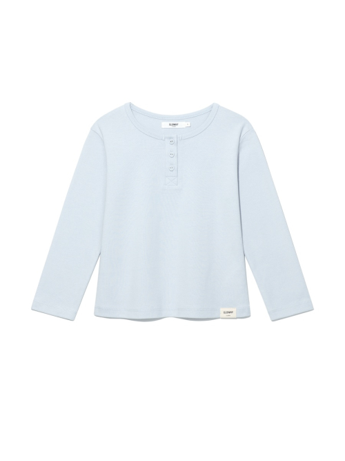 글로니() 3/4 BUTTON FLY TEE (COTTON CANDY) 상품 이미지