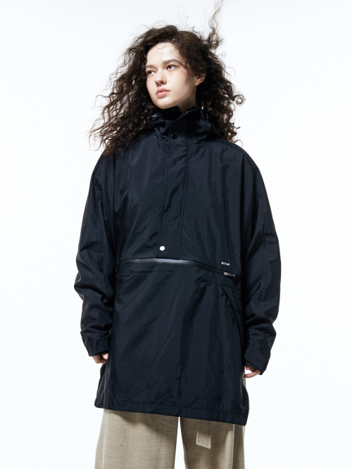 PANCHO.st GENDERLESS JACKET PADDING BLACK