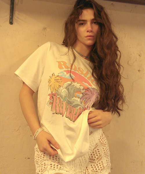 Оверсайз футболка Sweet Coast White