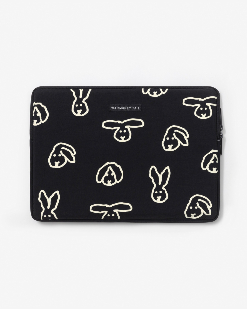 Нейлоновый чехол для ноутбука/планшета - Bunny Bunny Black (12,14,16")