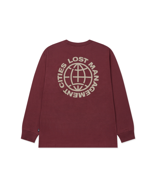 [ LMC ]★25SS★韓国人気★OG COMBO LONG SLV TEE 엘엠씨(LMC) OG COMBO LONG SLV TEE burgundy - 사이즈 & 후기