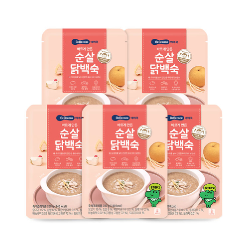 베베쿡() 바르게 만든 순살 닭백숙 10개 상품 이미지