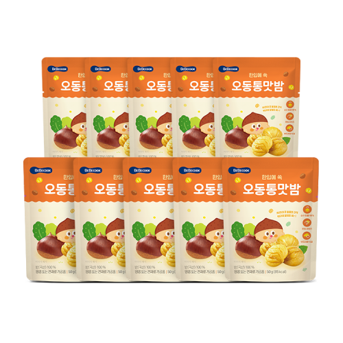 베베쿡() 오동통맛밤 10봉 상품 이미지