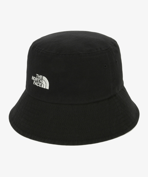 NE3HR51A TNF 로고 버킷 햇 BLACK