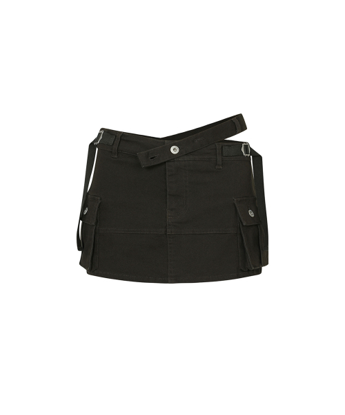 NIX MINI SKIRT deep khaki