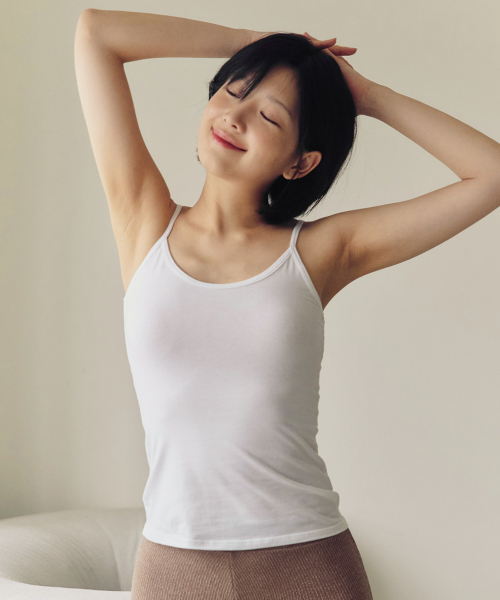 마른파이브() 베이직 코튼 레이어드 나시 끈나시형 상품 이미지