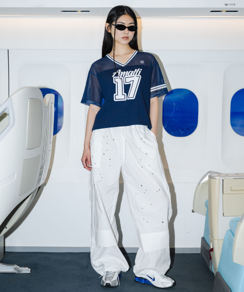 오로지() AMALFI SPORTY MOTO JERSEY_NAVY 상품 이미지