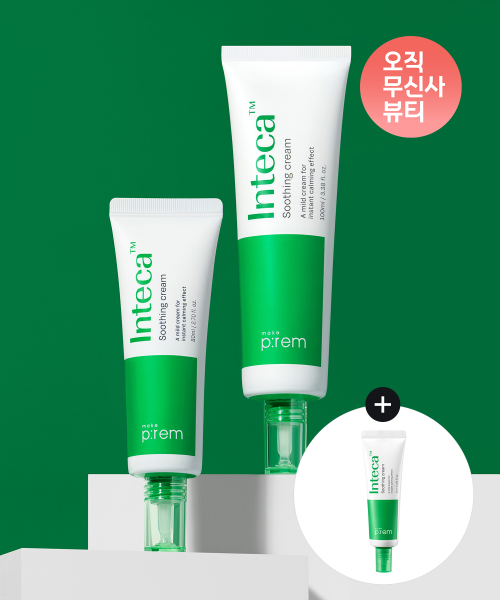 메이크프렘() [무신사 단독 대용량] 인테카 수딩 크림 80ml+100ml (총 180ml) 상품 이미지