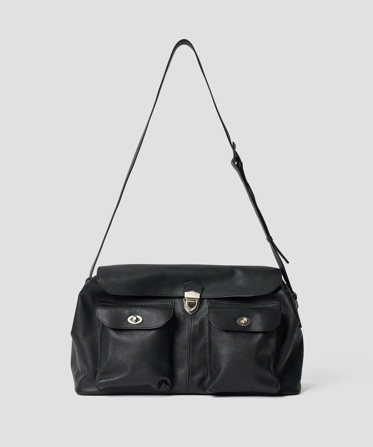 FLAP карман SATCHEL BAG чёрный