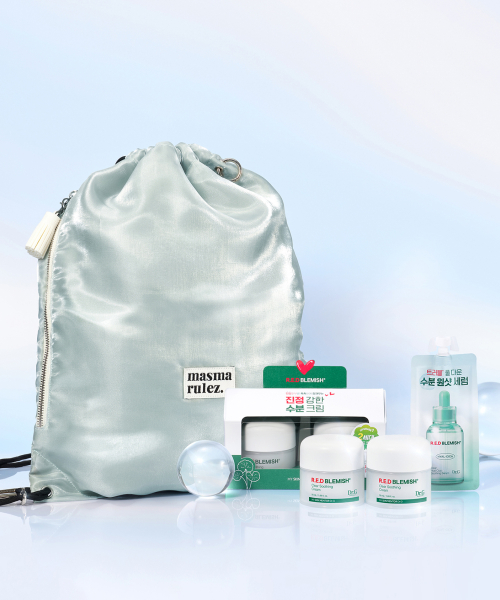 레드 블레미쉬 클리어 수딩 크림 50ml + 짐색 + 키링 SET