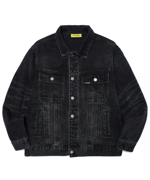 OPEN SEAM TRUCKER JK (BLACK)