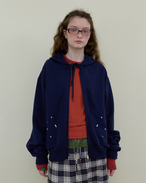 233. Зипка с кристаллами _ Navy