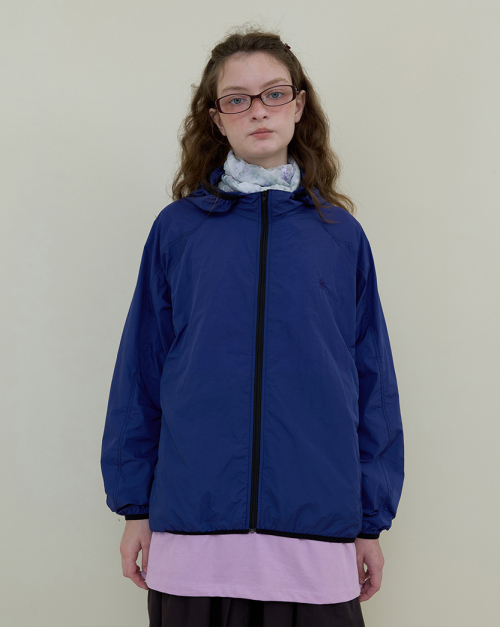 236. Ветровка Plain _ Deep Blue