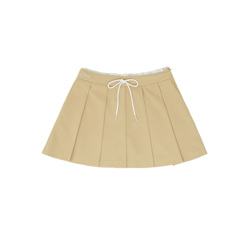 피브비(PIV’VEE) Preppy String Pleated Skirt - 사이즈 & 후기 | 무신사