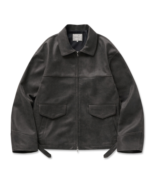 Vintage искусственная кожа свитер 14(Black)