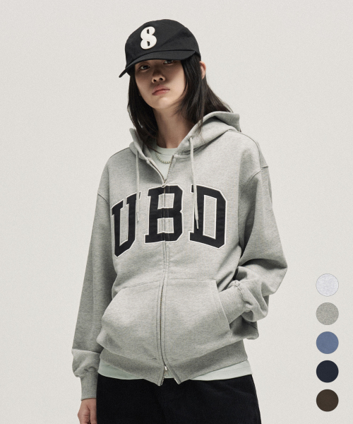 [컬러 추가] UBD 애슬레틱 스웻 후드 집업_5color