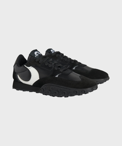 (W) 스웨이드 레더 MS 라이즈 블랙 SUEDE LEATHER MS RISE BK99 BLACK