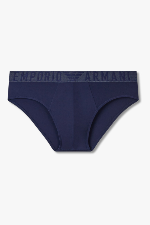 Мужские нейлоновые брифы EMPORIO ARMANI UNDERWEAR Navy 0815311017
