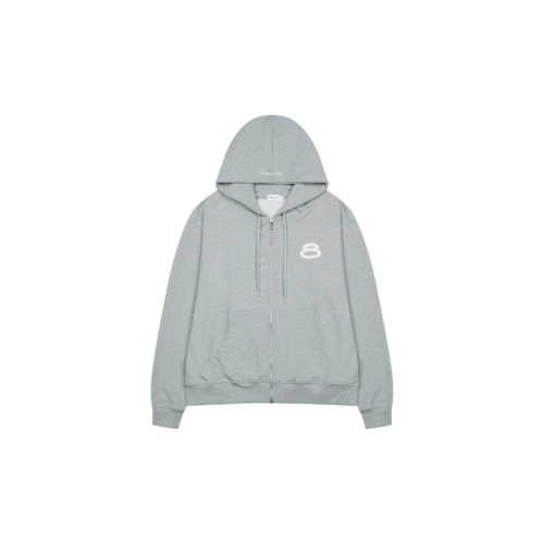 Худи с мягким патчем (Grey)