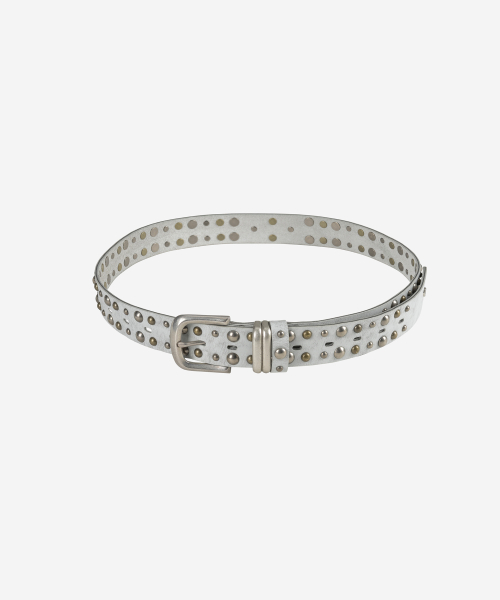TATE CRACK DOUBLE STUD BELT (2COLOR)