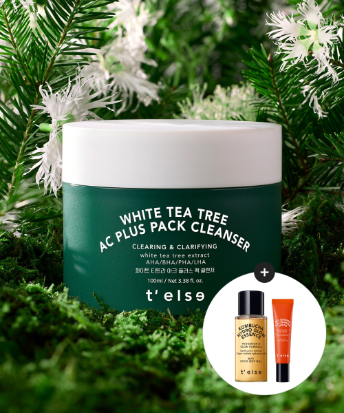 티엘스() 화이트 티트리 아크 플러스 팩 클렌저 100ML (증정 레드오렌지 세럼 5ML+콤부차 글로우 에센스 8ML) 상품 이미지