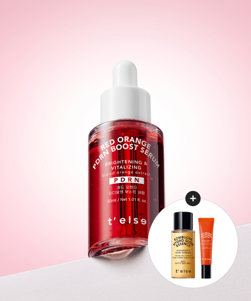 티엘스() 레드 오렌지  피디알엔 부스트 30ML (증정 레드오렌지 세럼 5ML+콤부차 글로우 에센스 8ML) 상품 이미지