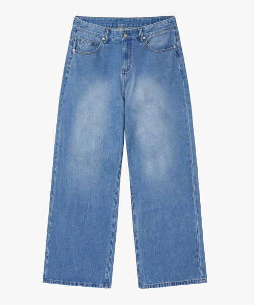 Свободные джинсы в стиле кэжуал (BLUE)