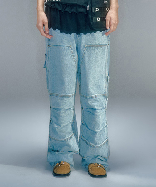 VANON CARPENTER PANTS LIGHT BLUE